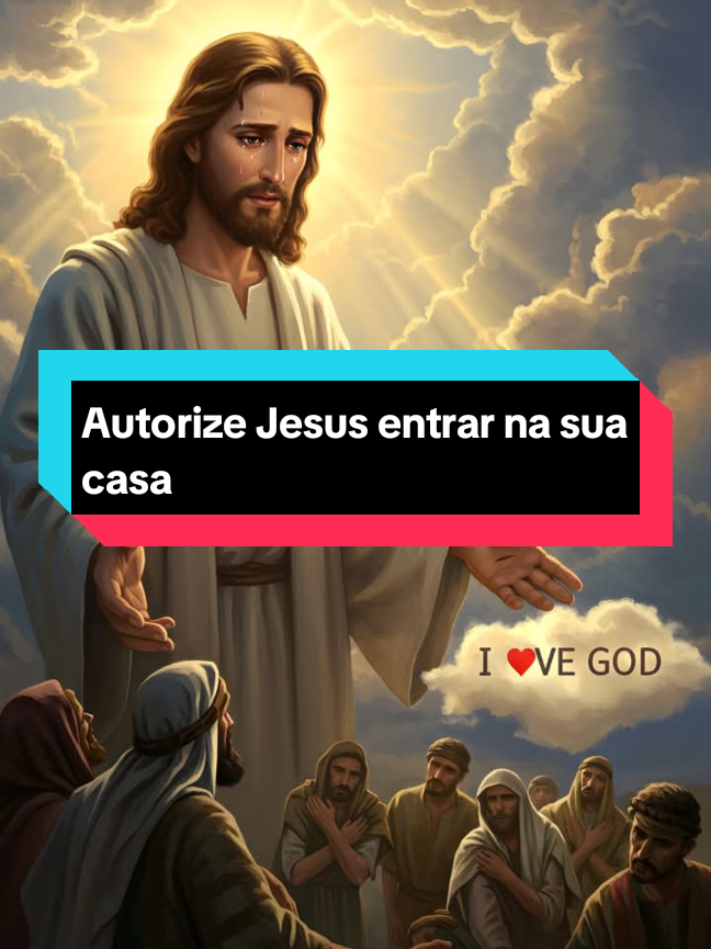 Você gostaria da visita de Jesus na sua casa? se a resposta for sim, então autorize,e deixe a sua mensagem aqui nos comentários: pode entrar Jesus, salve o vídeo, e compartilhe com outras pessoas, me segue pra mais conteúdo #jesus #entrar #sua #mensagempositiva #religiao #feemdeus #motivacaodiaria 