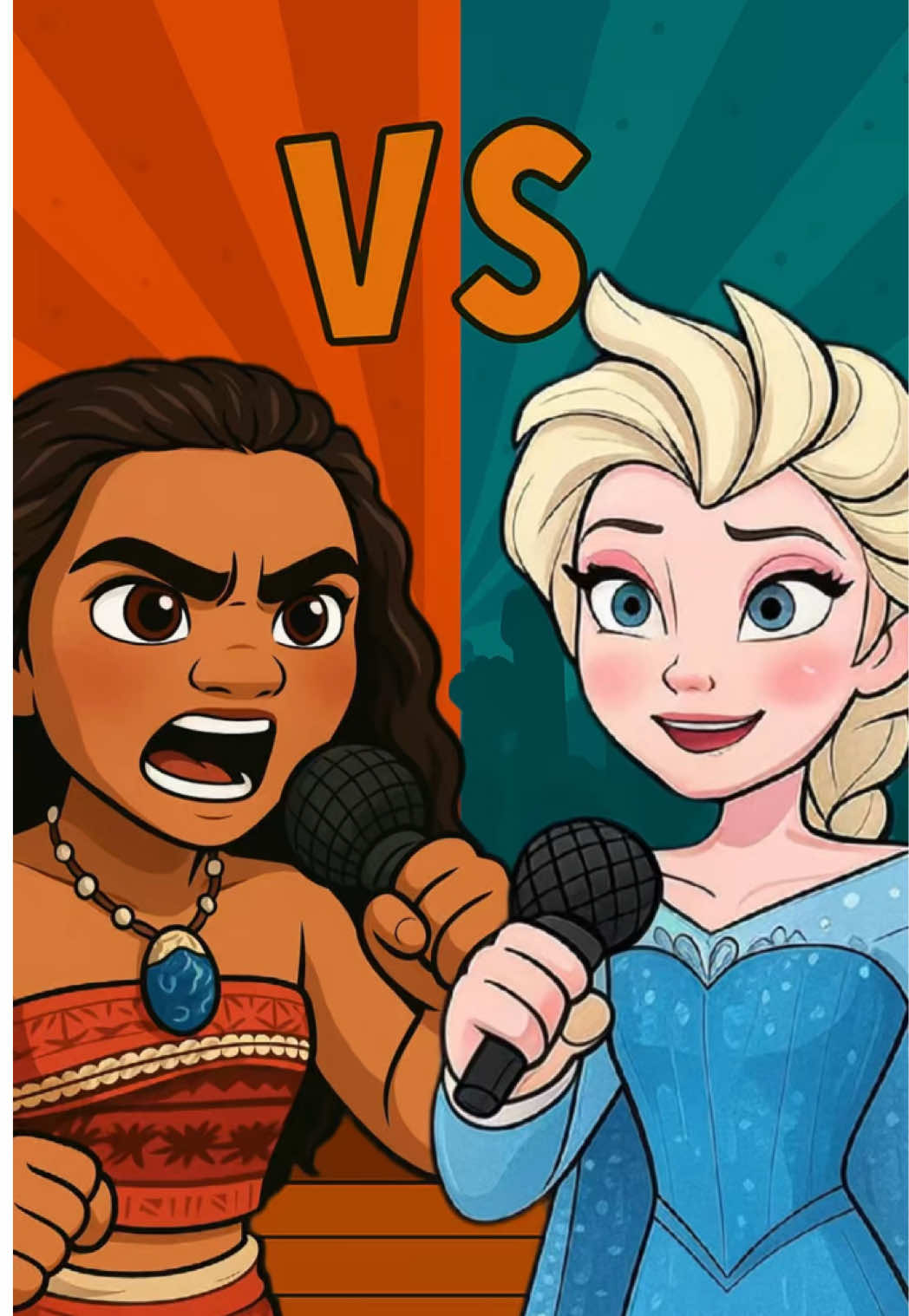 Vahiana vs La reine des neiges 🤯 les deux héroïnes Disney ont décidé de s’affronter au micro ! Le 🌞 contre la ❄️ Qui gagne le clash la team ?  #battlerap #parodie #disney #lareinedesneiges #vahiana 
