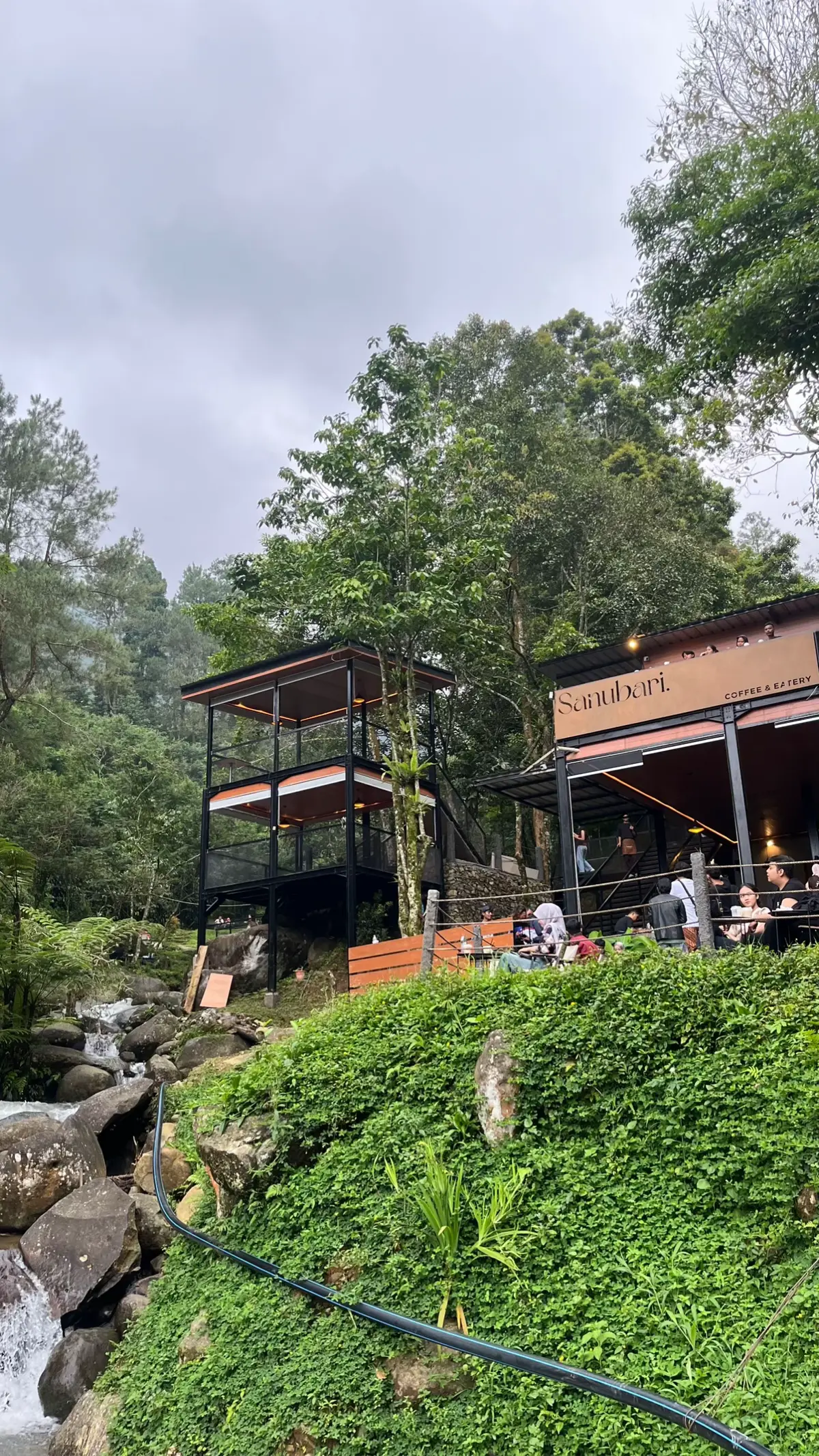 📍sanubari coffe & eatery 📍#puncakbogor #sanubari #tempatngopi #bogor #coffe #fyp 