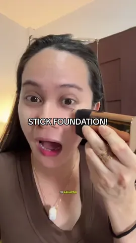 Ito lang na foundation nagustuhan ko #foundation #stickfoundation #makeupfoundation #fypシ゚viral #fyppppppppppppppppppppppp #trending 