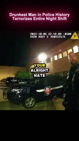 Drunkest Man in Police History Terrorizes Entire Night Shift Part 22 #cops #copsoftiktok #police #policeofficer #bodycam #crime #truecrime #truestory #foryou #fyp 
