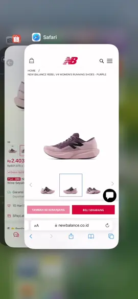 Finally, My first running shoes 😍🙂‍↔️🌸🎀 #runningshoes #newbalance #newbalancerebelv4 #rebelv4 