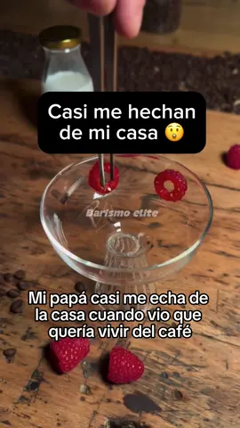 Mi papá pensaba que ser barista no era una profesión seria 👨🏻‍🍳☕️. #barismo #aprendebarismo #cursodebarismo #expertoencafe #baristaenentrenamiento 