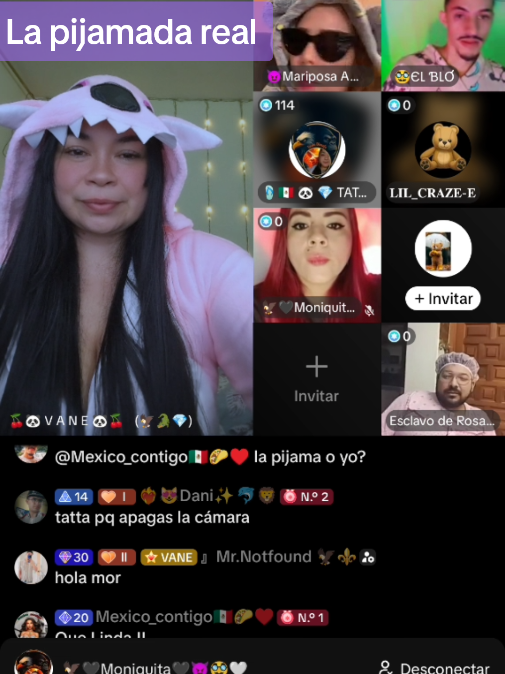pijamada real 💓