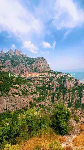 Doar pe Dumnezeu! #DOAMNE #MULTUMESC #teiubesc #Dumnezeu #foryoupage❤️❤️ #binecuvantare #fyp #montserrat #mountain #suflet #religie #Amin 