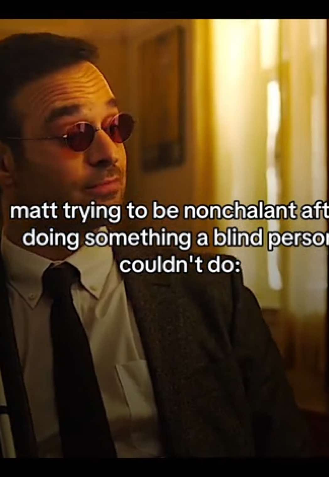 the nonchalant goat #daredevil #mattmurdock #charliecox #daredeviledit #mattmurdockedit #charliecoxedit #fyp 