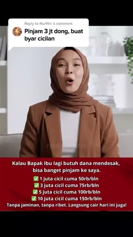 #pinjamanterpercaya💯  #cepatcair #pinjamanuang #tanpasyarat  #foryou #tiktokviral  #fypシ 