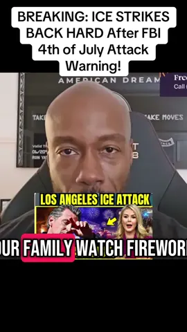 BREAKING: ICE STRIKES BACK HARD After FBI 4th of July Attack Warning!#news #trump #america #politics #breakingnews #fyp #war 