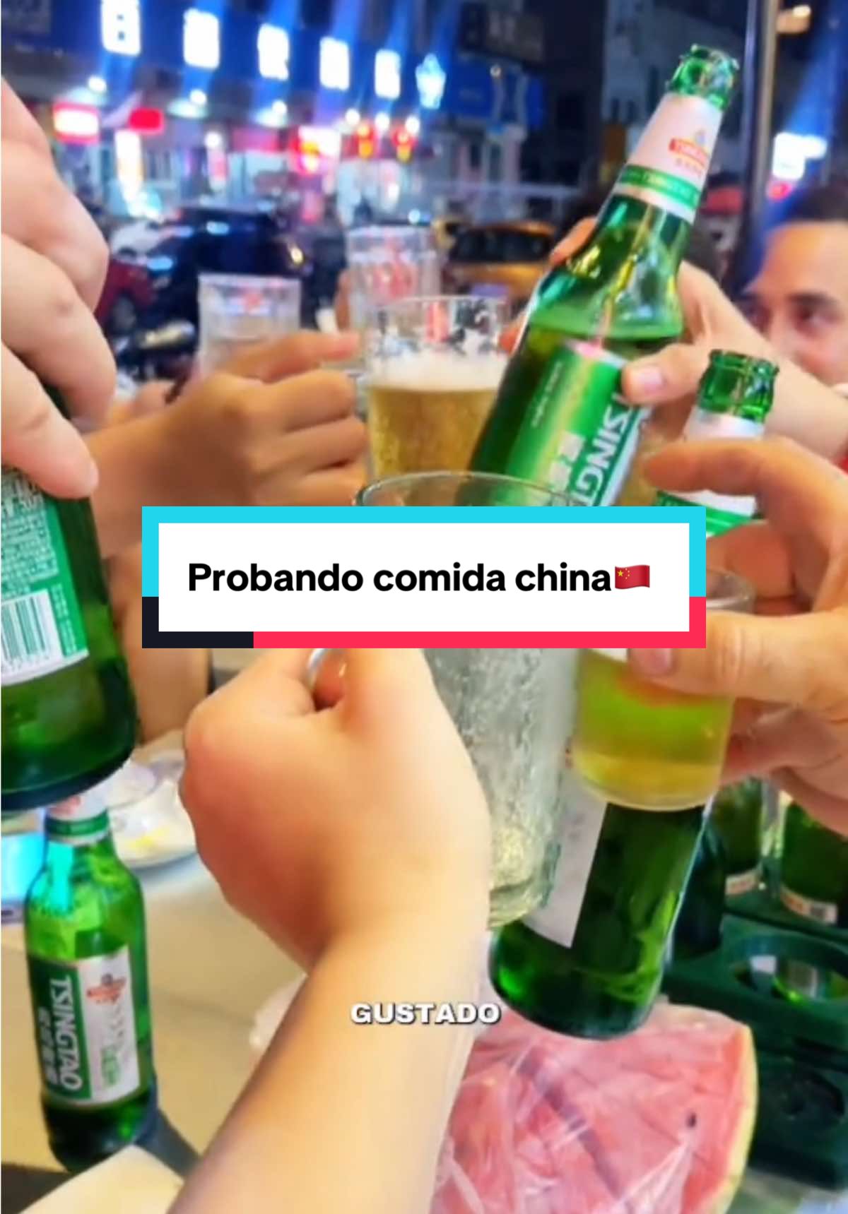 Perdonen la calidad, estaba oscuro y no tenía la luz 😭 #chinaa #comidachina #fyp 