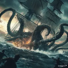 #kraken #ship #navy #vintageship #conspiracy #ai #fantasy #nightmare #aivideo #horrortok #seamonster #deepseacreatures #unexplainedmysteries #fearthedeep #fyp #scary #scaryvideos #nightmarefuel #horrormovie