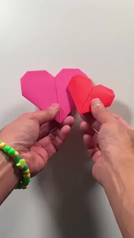 You're learning to love yourself one fold at a time. This origami heart is a reminder: you don’t have to be perfect to be beautiful. Origami better. Origami better. Origami improvement.