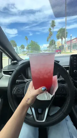 #sunday funday is here #driving #loadedtea #pink #fyp #toyotacorolla #newportrichey #florida #us19 