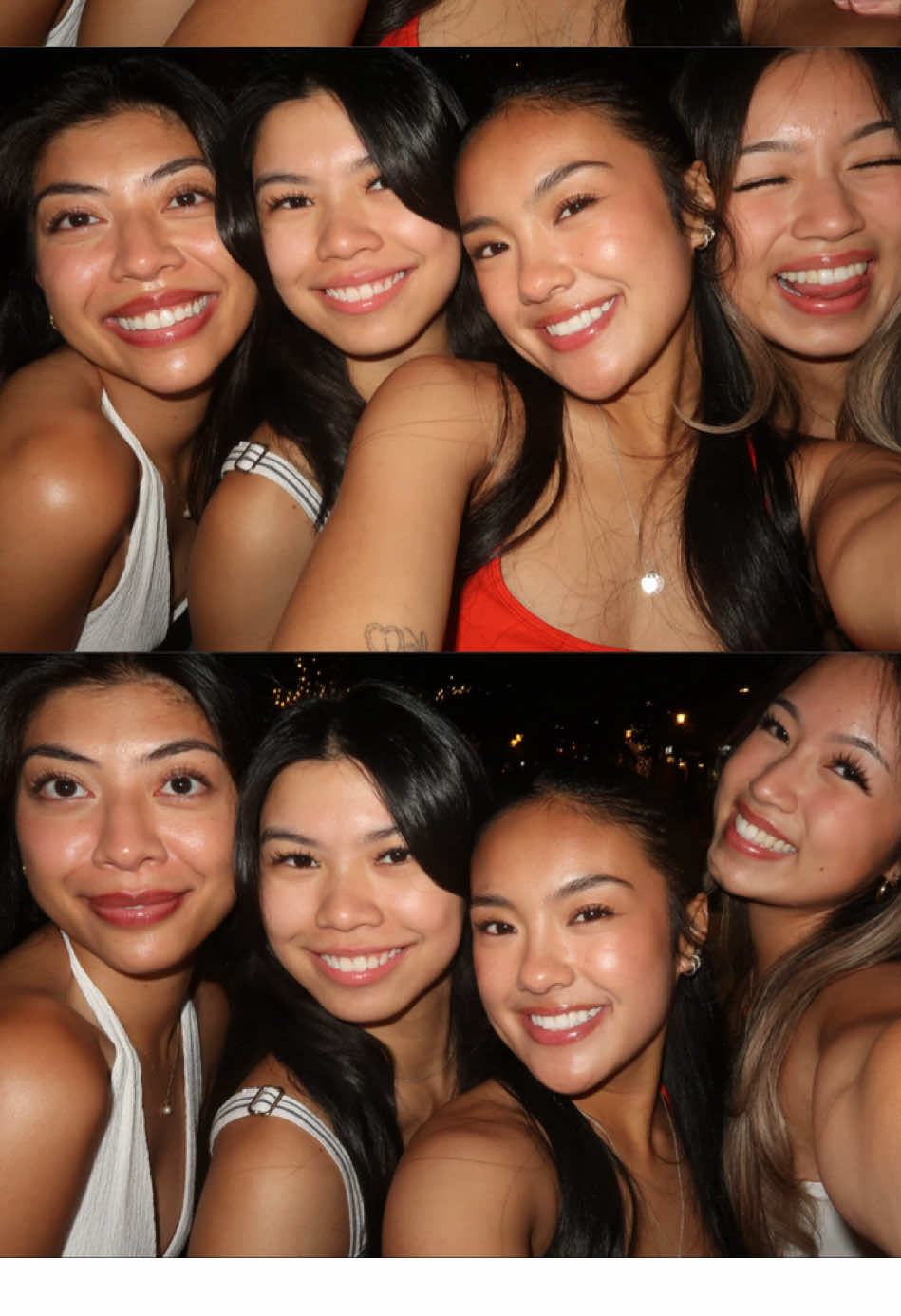 Just fartin around 🤪 @jana @ninaasalazarrr @Kwin  Also my friends are so pretty idk how they serve face so quick why did I look like a deer in headlights #besties #girlhood 