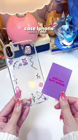 Ốp trong suốt mix kiểu này lạ mà xinh nè🥰#viralvideo #xuhuongtiktok #oplungiphonecute #caseiphone #oplungdinhcharm #fyp #meocamriviu 