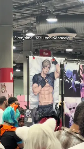 Try not to goon in public lvl extremely hard  #fyp #foryou #anime #animeexpo #cosplay #leonkennedy 