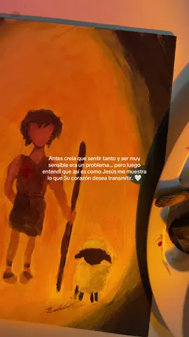 cuando conocí a Jesús, entendí que con esa sensibilidad es como Él me muestra lo que su corazón desea transmitir.  No escondas tu sensibilidad, entrégala a Jesús y El la transformará en luz. ❤️‍🩹 #Dios #fyp #jovenescristianos #fyp≥° #cristianos #girls #Love #proposito #arte #jesus