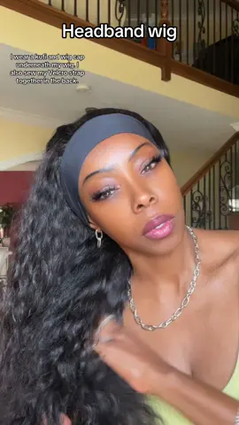 Bling Hair Headband Wig Deep Wave . Human hair wig. Listen to the whole video ,I’m dropping gems 💎 s.#headband wig #wig  #tiktokshopcreatorpicks  #dealsforyoudays 
