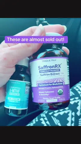 Get your mood boost bundle pack before they are gone!  @Triquetra #saffron #saffronbenefits #ashwa #ashwa70 #methylfolate #methylfolatedrops15mg #MentalHealth #ptsd #adhd #staycalm #stopmoodswings #helpconcentration #concentration #triquetra #triquetrasupplements #triquetrahealth #vitaminsupplements #vitamins #TikTokShop #tiktokshopfinds #tiktokmademebuyit #tiktokshopcreatorpicks #b12 #gummiessupplements #vitaminb9 #Imethylfolate #mthfr #methylfolatedrops #adhd