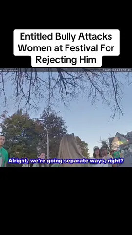 Entitled Bully Attacks Women at Festival For Rejecting Him #cops #police #policeoftiktok 