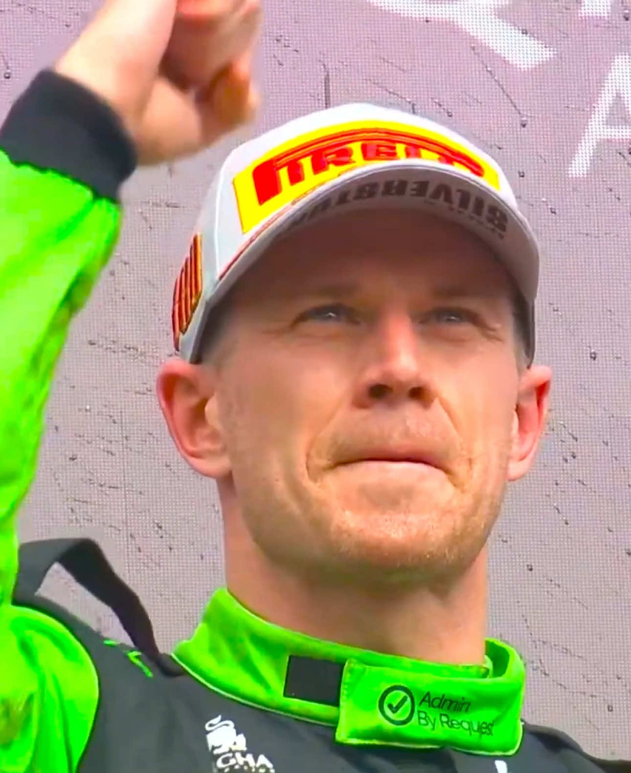 NICO HULKENBERG FINALLY GETS HIS PODIUM #f1 #nicohulkenberg #podium #britishgrandprix #f1edit 