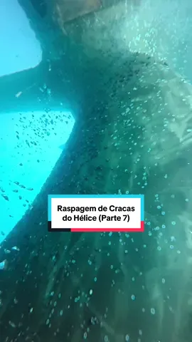 Parte 7, Raspagem de Cracas do Hélice. #workhard #work #dive #ship #propeller #mergulho #buceo #satisfyingvideos 