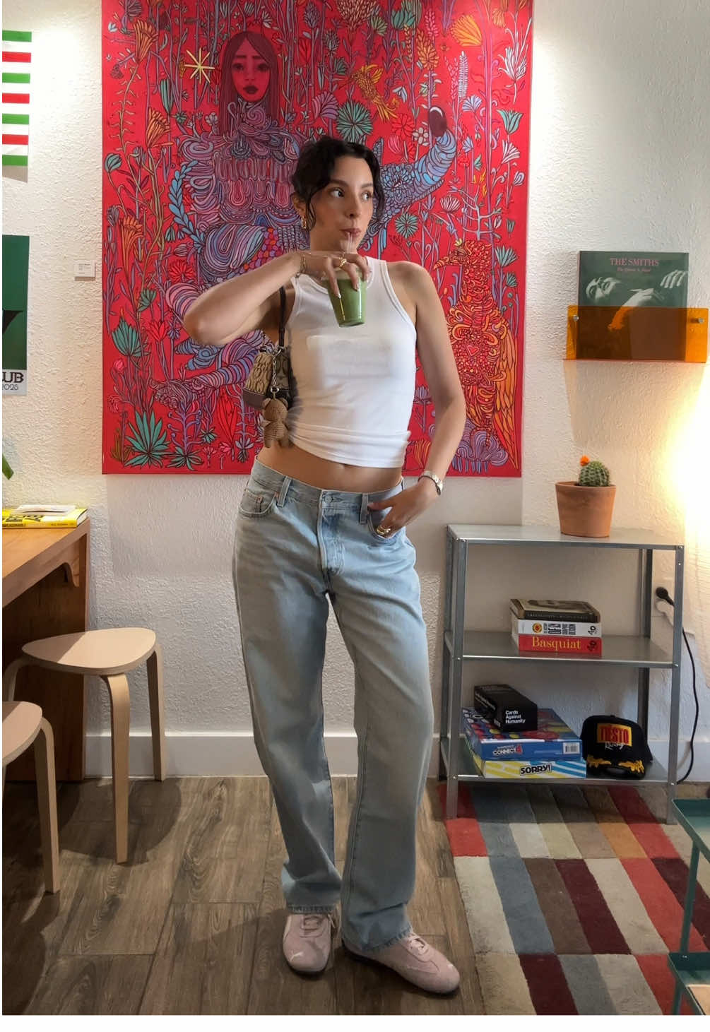 happy Sunday 🍵☀️ outfit check 🤍 #ootdinspo #OOTD #outfitoftheday #outfitpinterest #pinterest #pinterestoutfit #outfit #summeroutfit 