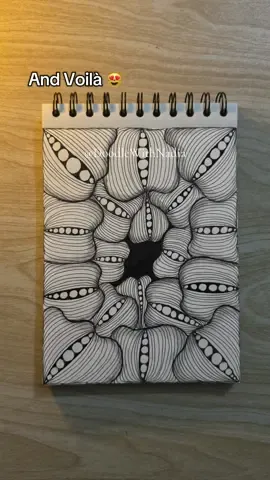 Day 315 of Wavy shapes doodle tutorial 😻  . . . #doodlewithnadia #fyp #foryou #doodle #drawing #tutorial #312 #entangle #writewithnadia #blobs #abstract #art #abstract #circle #easyideas #creativeart #blob #wobbles #ovals #W Doodle with Nadia | zentangle doodle I creative art | doodle tutorial