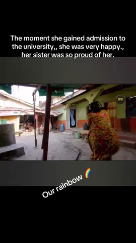 The moment she gained admission to the university,, she was very happy., her sister was so proud of her.#treasurejthomas #fypシ゚ #nollywoodmovies 
