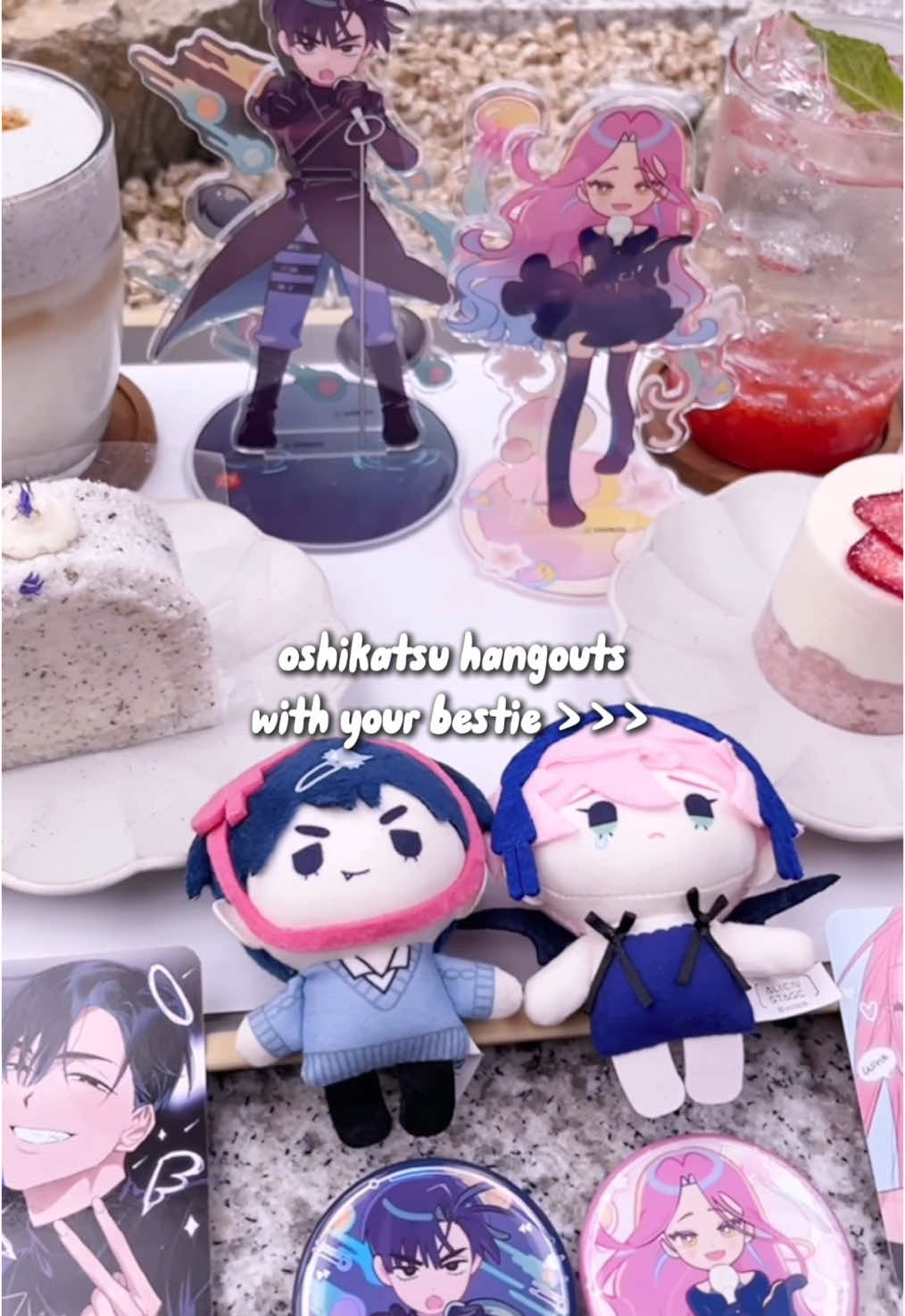 spending more time taking pics of the food than eating it >>> #alienstage #ivan #mizi #sua #ryousangata #量産型 #oshikatsu #shuake #persona5  