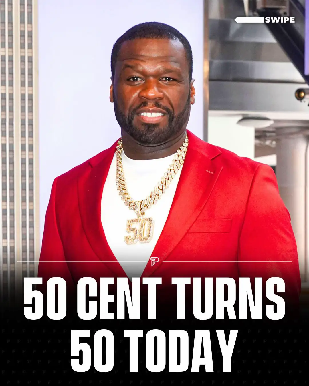 Happy birthday to Curtis “50 Cent” Jackson turns 50 today, celebrating a legendary career that took him from the streets of Queens to global fame.  #RoadTo18Million #Pubity 
