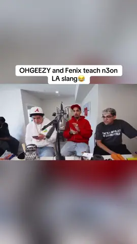 OHGEEZY and Fenix teach n3on LA slang @OHGEESY @FENIX.FLEXIN #n3on #fyp 