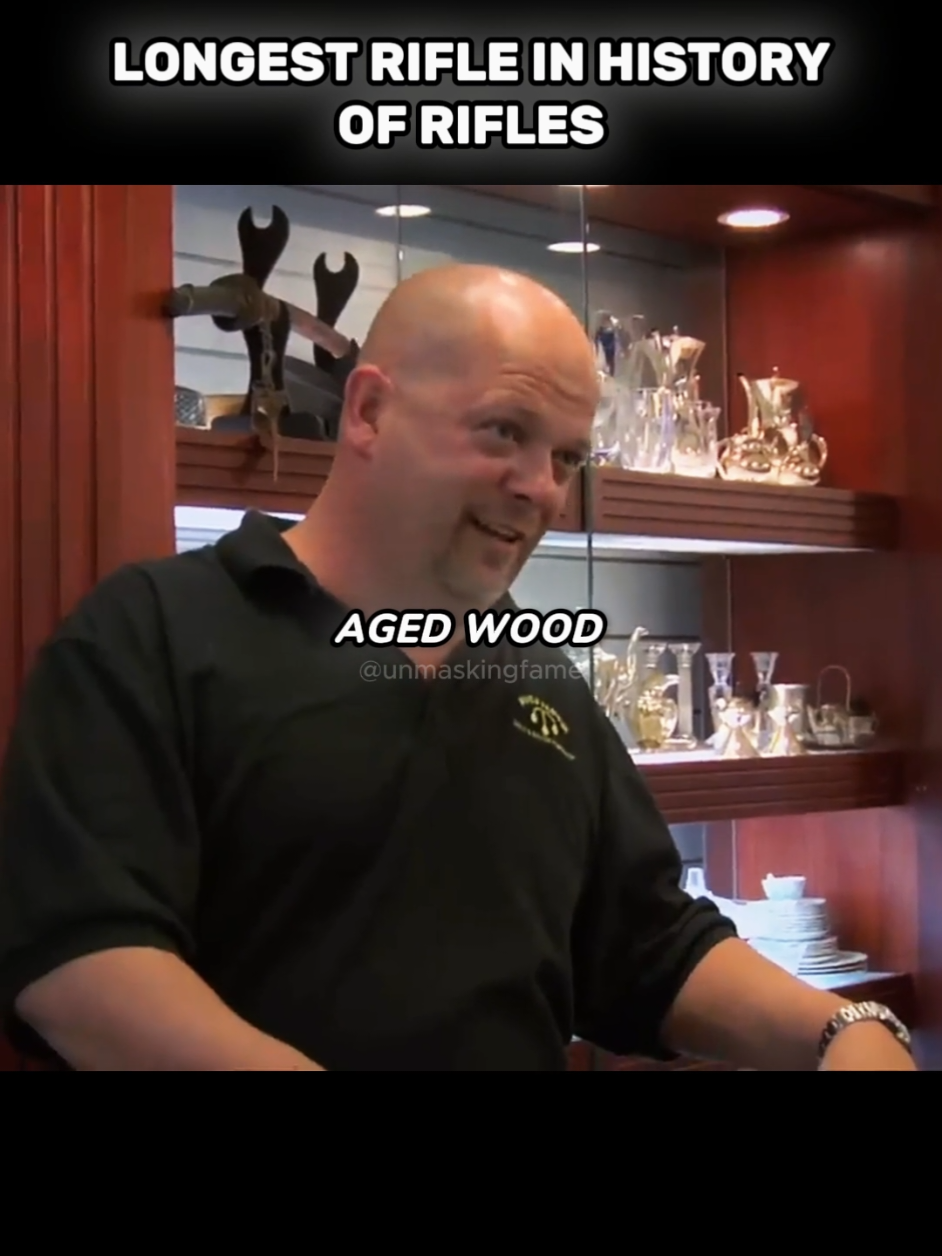 Longest rifle in history #collection #pawnstars #collector #antique #colecting #rifle 