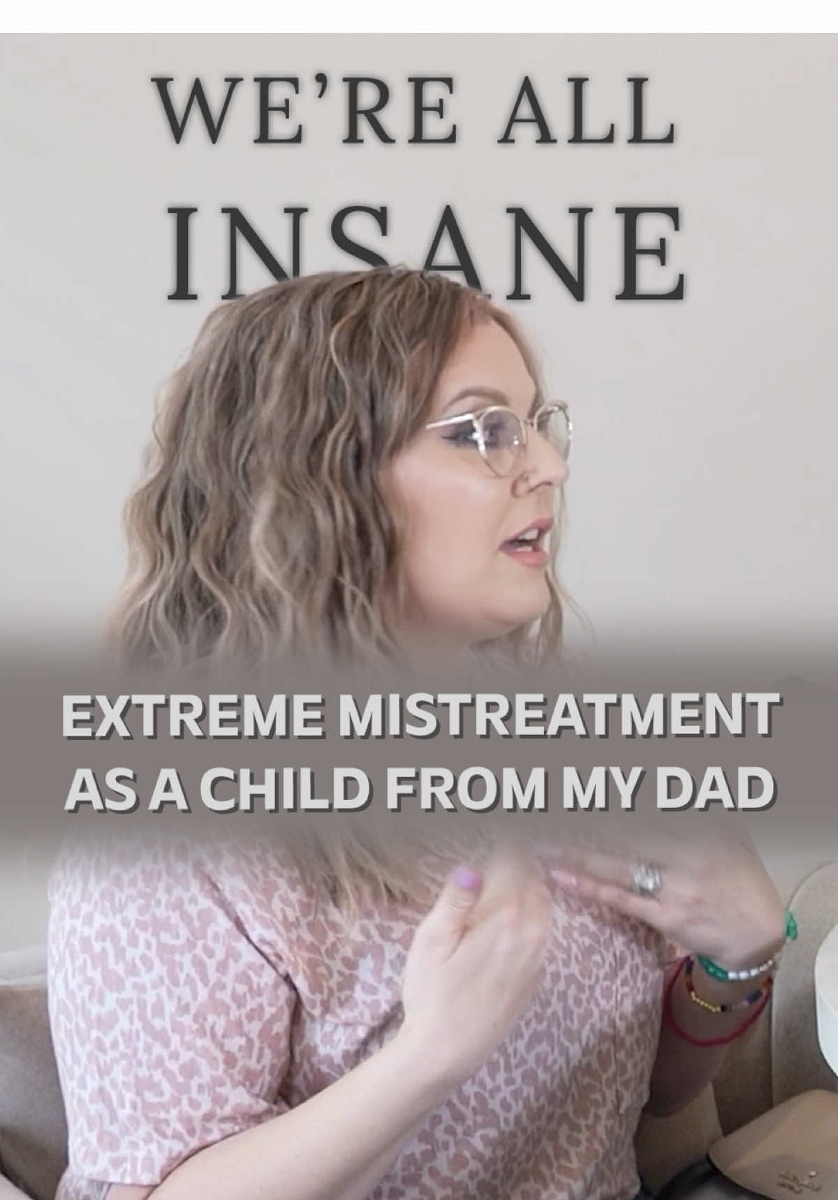On this week’s episode, Kimberly shares her story about overcoming the extreme mistreatment and trauma she experienced from her father growing up. Watch or listen to the new We’re All Insane episode on Apple, Spotify, or YouTube tonight! #wereallinsane #healing #awareness #trauma #fypシ゚viral #foryou #new #explore #xyzbca 