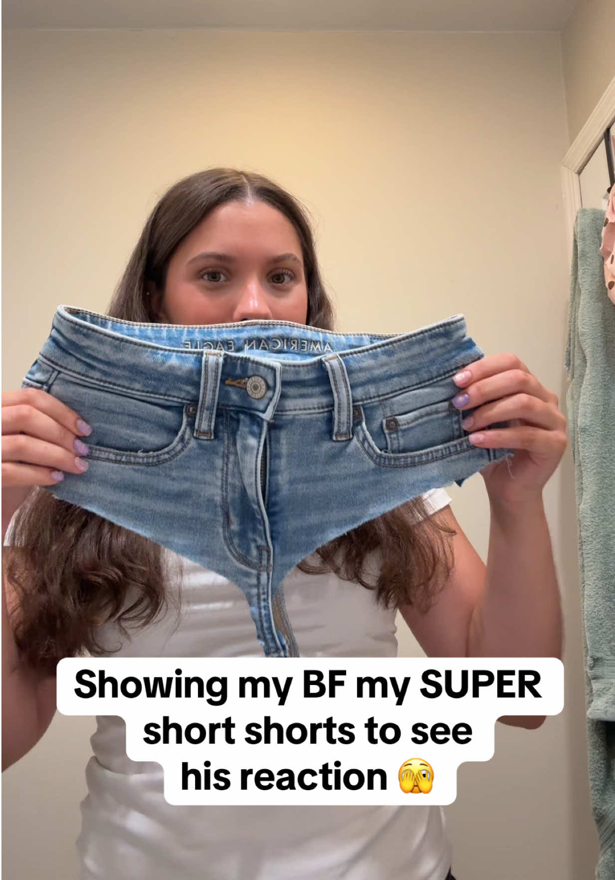 He made me try them on again 😂😂@Ry and Maeve  #couple #couplegoals #boyfriend #tiktoktrend #tiktok #maeveplusryan #viral #fyp #couplecomedy #couplescontent #trend #harmlessprank #prankonboyfriend #foryoupage #prank 