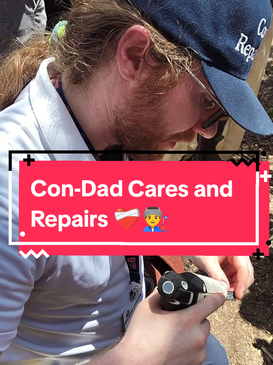 Con-Dad Cares and Repairs.    Love you guys! ❤️‍🩹👨‍🏭 #cosplay #cosplayrepairdad #cosplayer #wholesome #helpingothers #heartwarming #fyp #cosplaying #cosplaytiktok #helping #cosplaycommunity 