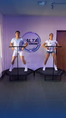 Nueva coreo. 💙🔥 listos para vibrar en cada salto con esta coreo?  ✨ te esperamos en clases. 💙💪🏻 #jump #jumpinfitness #saltafitvillarrica #jumping 