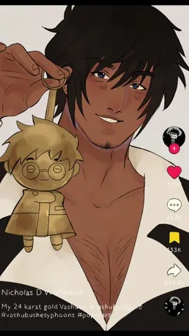 24 karat gold la bew bew #trigun #wolfwood #wolfwoodtrigun #vash #vashthestampede #trigunfanart 