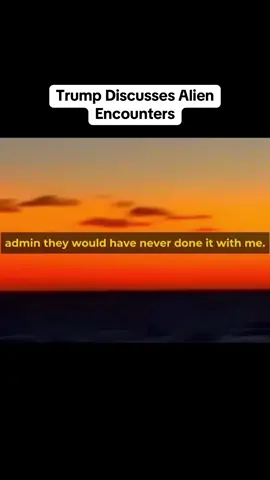 Trump Discusses Alien Encounters! #joerogan #joeroganclips 