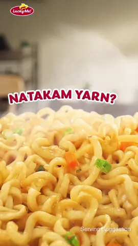 Sarapiness? Ramdam 'yan sa bawat subo ng Lucky Me! Pancit Canton! Kain tayo 😋 ASC Reference Code: M0069P062625L