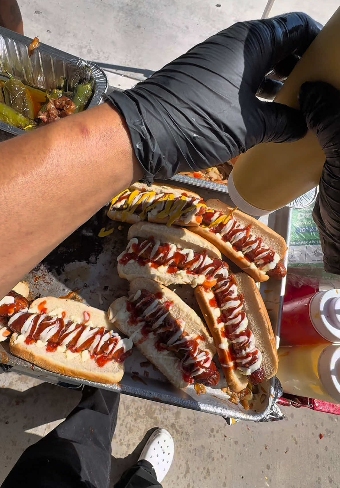 Así es, como dejamos preparados,  los hot dogs cuando no se terminan #El#Elr#originala#Martinez