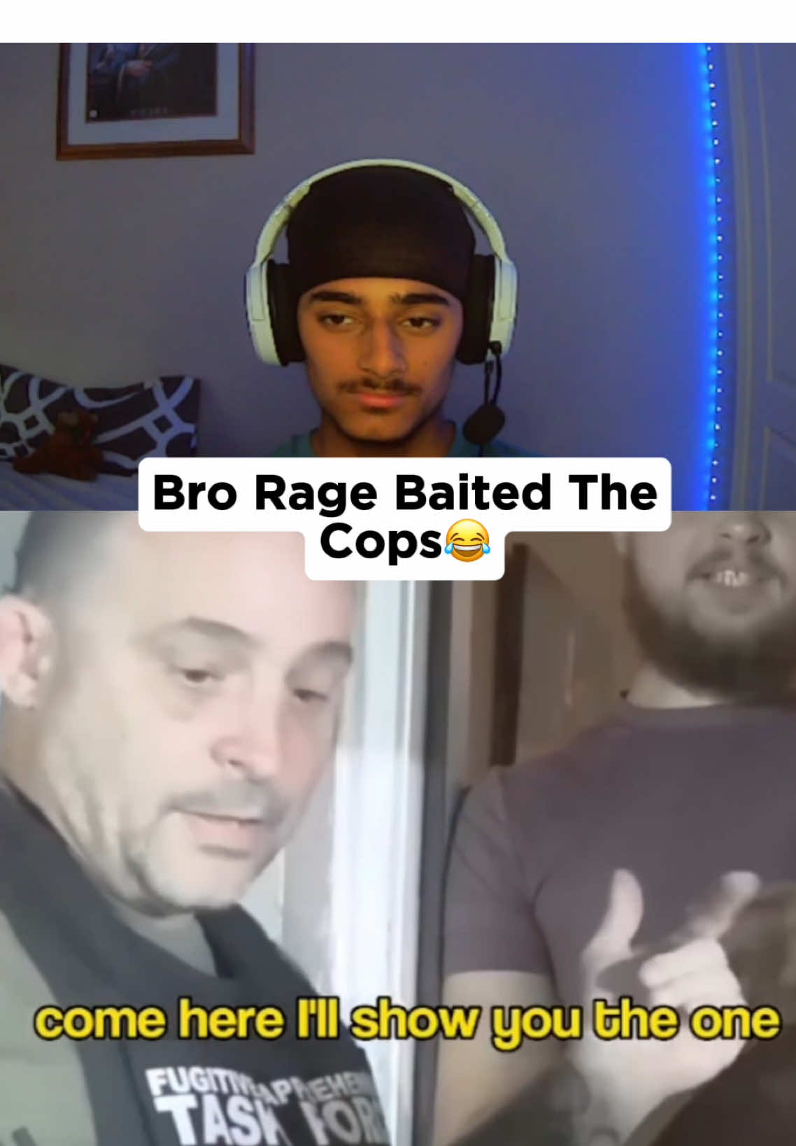 Bro Rage Baited The Cops😂#funny #memes #fyp #trending #viral 