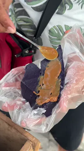 sapin sapin with yema and niyog #fyp #almusal #sapinsapin #pinoy