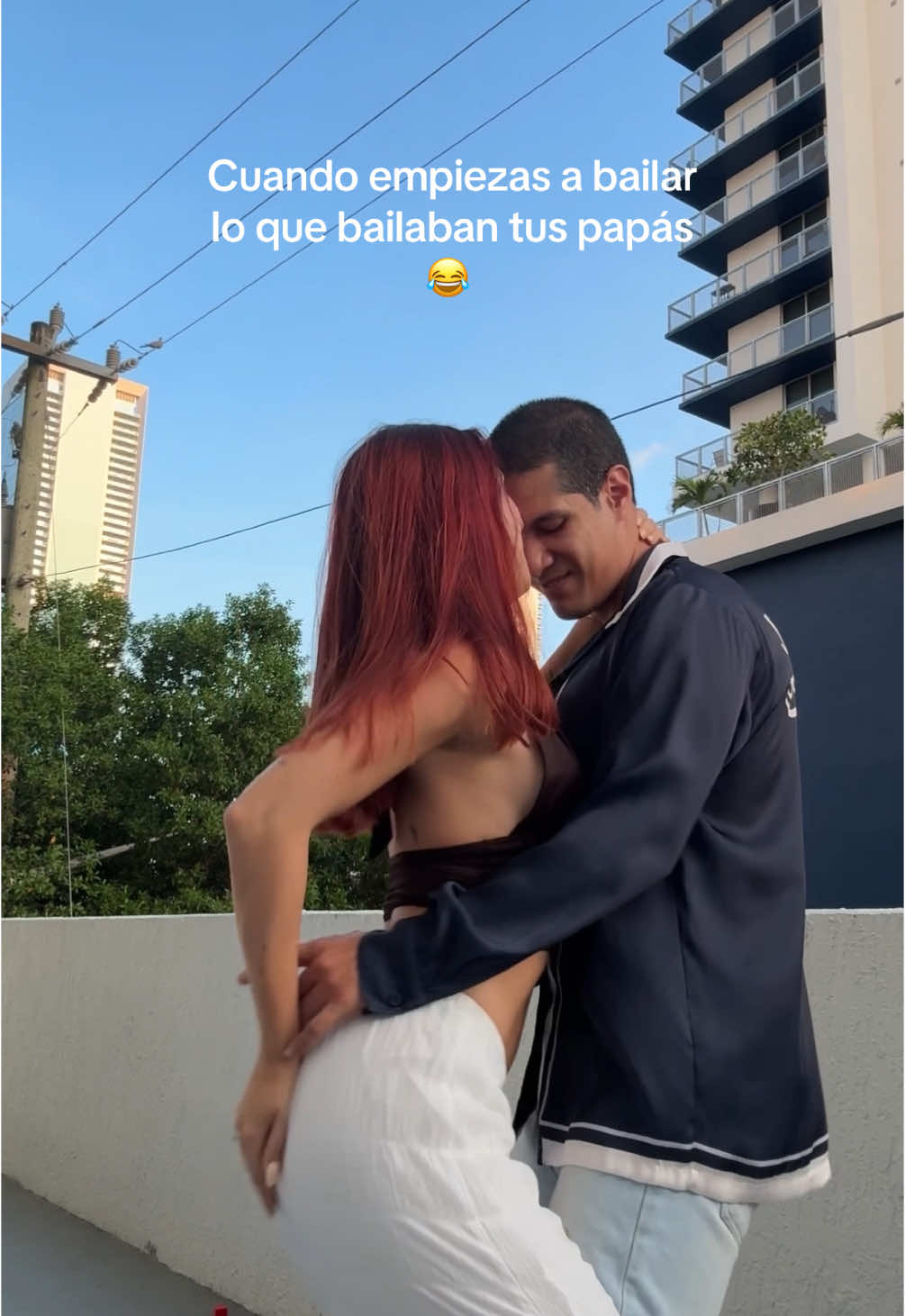 Será q ya vamos a ser papás?  Nos dio mucha risa bailar asiiii #fyp #lambada 