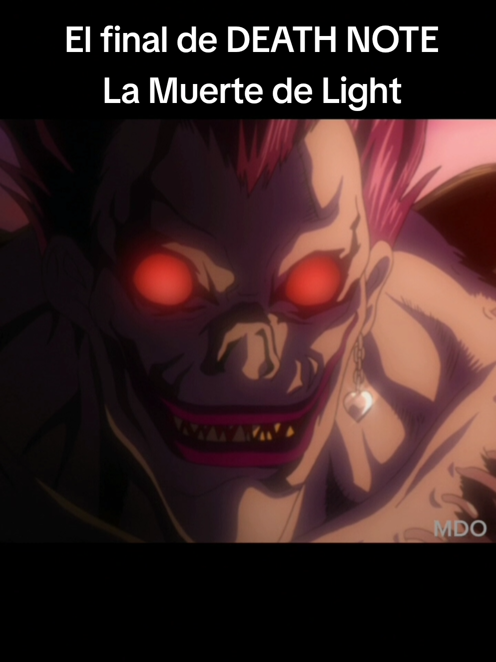 El final de Death Note #deathnote #deathnoteedit #light #lightyagami #ryuk #anime #animes #animeedit #animetiktok 