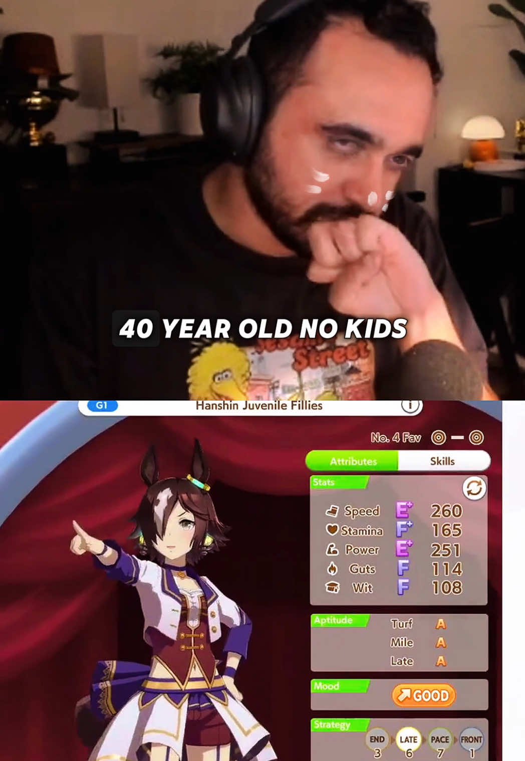 Normalize 40 year old childless millionaire balding men playing umamusume they have the time to properly care for the reincarnated horse girls #umamusume #umamusumeprettyderby #squeex #squeexclips 