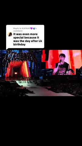 Replying to @KAYKAY💜🫐 definitely 🥰 sorry about the camera angles haha. #straykids #dominatetour #2024 #stays #aussiestays #leeknowbirthday 