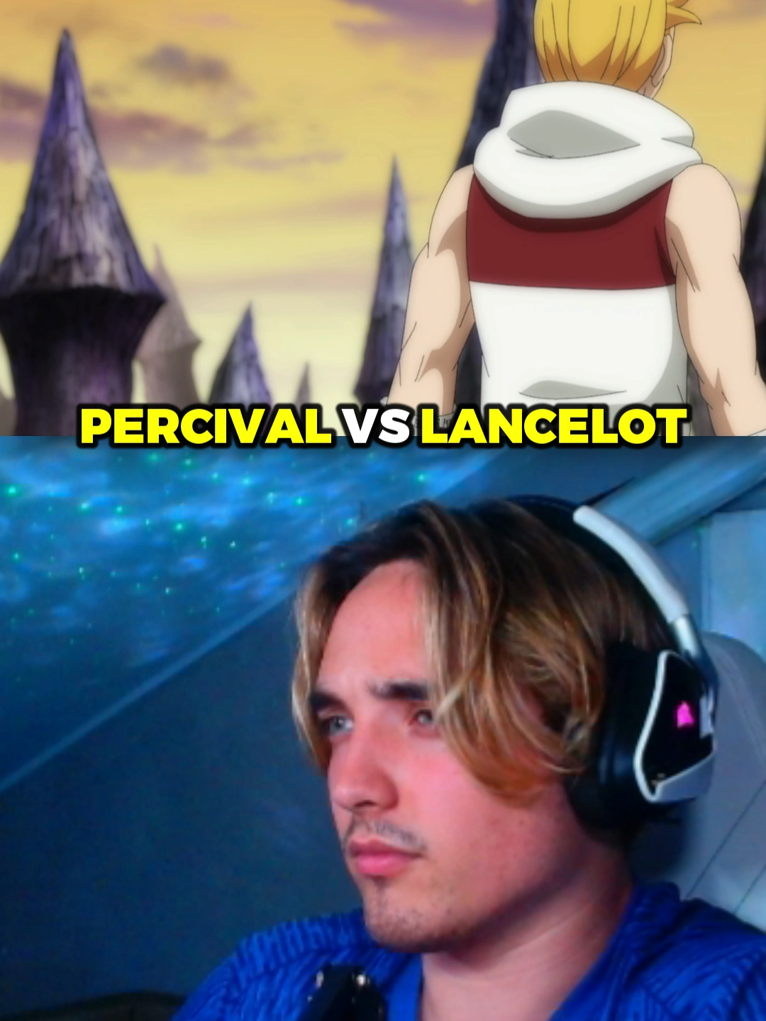 PERCIVAL VS LANCELOT #streamer #ezconde #reaccion #twitch #nanatsunotaizai #7pecadoscapitales #anime #meliodas #ban #los4jinetesdelapocalipsis #percival #lancelot
