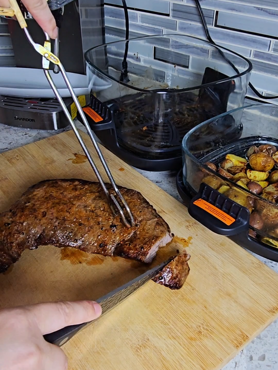 Freidora de aire con recipientes de vidrio, air fryer, #airfryer #dealsforyoudays #tiktokshopcreatorpicks #Summer #glassairfryer #tiktokshop 