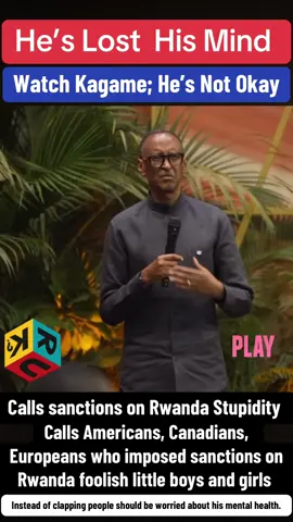 Watch Paul Kagame Losing His Mind