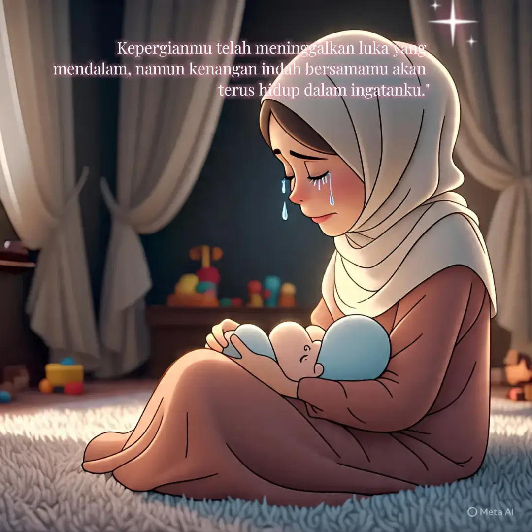 Kehilangan anak sungguh membuatku terpuruk dalam kesedihan yang mendalam. #ibukehilangananaknya😭 
